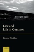 Cover for Law and Life in Common