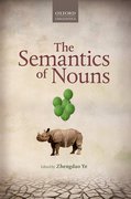 Cover for The Semantics of Nouns