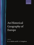Cover for An Historical Geography of Europe