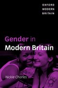 Cover for Gender in Modern Britain