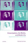 Cover for Emancipation, the Media, and Modernity