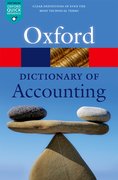 Cover for A Dictionary of Accounting