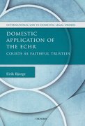 Cover for Domestic Application of the ECHR