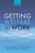 Cover for Getting Welfare to Work