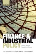 Cover for Finance and Industrial Policy