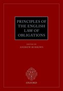Cover for Principles of the English Law of Obligations