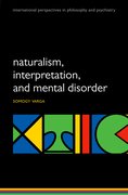 Cover for Naturalism, interpretation, and mental disorder