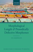 Cover for Morphological Length and Prosodically Defective Morphemes