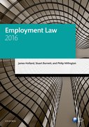 Cover for Employment Law 2016