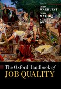 Cover for The Oxford Handbook of Job Quality - 9780198749790
