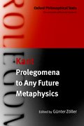Cover for Prolegomena to Any Future Metaphysics