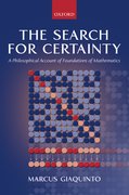 Cover for The Search for Certainty