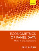 Cover for Econometrics of Panel Data