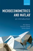 Cover for Microeconometrics and MATLAB: An Introduction