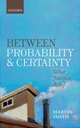 Cover for Between Probability and Certainty