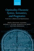 Cover for Optimality Theoretic Syntax, Semantics, and Pragmatics