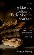 Cover for The Literary Culture of Early Modern Scotland