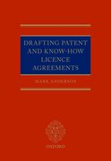 Cover for Drafting Patent and Know-How Licencing Agreements