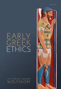 Cover for Early Greek Ethics