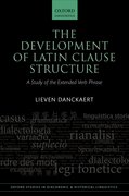 Cover for The Development of Latin Clause Structure