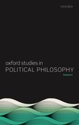 Cover for Oxford Studies in Political Philosophy, Volume 2