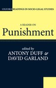 Cover for A Reader on Punishment