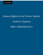 Cover for Human Rights in the Private Sphere