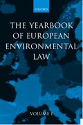 Cover for Yearbook of European Environmental Law