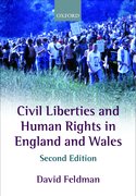 Cover for Civil Liberties and Human Rights in England and Wales