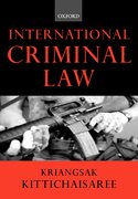 Cover for International Criminal Law