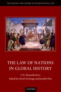 Cover for The Law of Nations in Global History