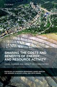 Cover for Sharing the Costs and Benefits of Energy and Resource Activity