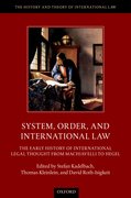Cover for System, Order, and International Law