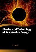 Cover for Physics and Technology of Sustainable Energy