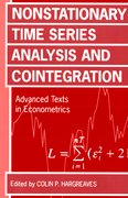 Cover for Nonstationary Time Series Analysis and Cointegration