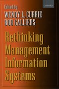 Cover for Rethinking Management Information Systems