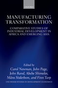 Cover for Manufacturing Transformation - 9780198776987