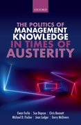 Cover for The Politics of Management Knowledge in Times of Austerity