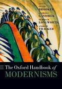Cover for The Oxford Handbook of Modernisms