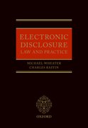Cover for Electronic Disclosure