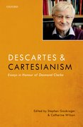 Cover for Descartes and Cartesianism