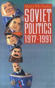 Cover for Soviet Politics 1917-1991