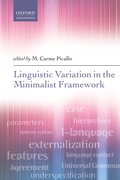 Cover for Linguistic Variation in the Minimalist Framework