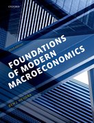 Cover for Foundations of Modern Macroeconomics: Exercise and Solution Manual Pack