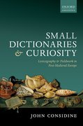 Cover for Small Dictionaries and Curiosity