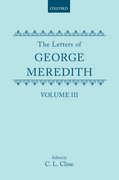 Cover for The Letters of George Meredith