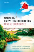 Cover for Managing Knowledge Integration Across Boundaries