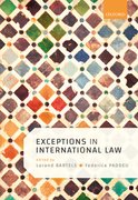 Cover for Exceptions in International Law