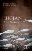 Cover for Lucian, <em>True History</em> - 9780198789642