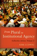 Cover for From Plural to Institutional Agency